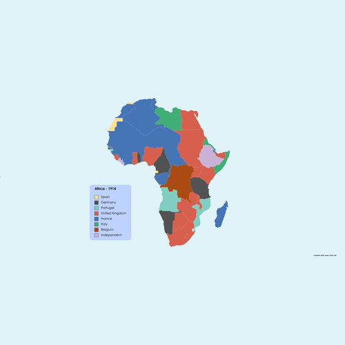africa-1914-ww1